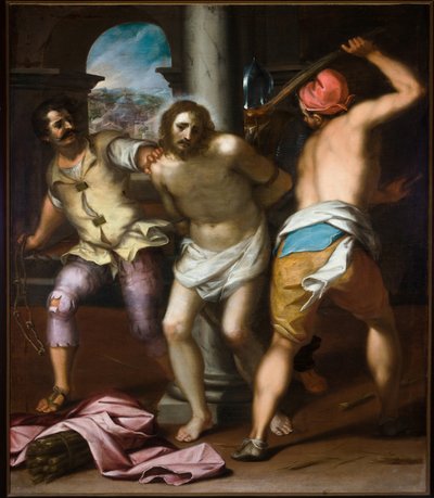Cristo sobre a coluna (Flagelação de Cristo) de Giovanni Battista Paggi