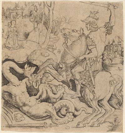 São Jorge e o Dragão de Giovanni Battista Palumba