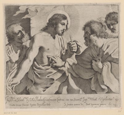 Descrença de Tomás de Giovanni Battista Pasqualini