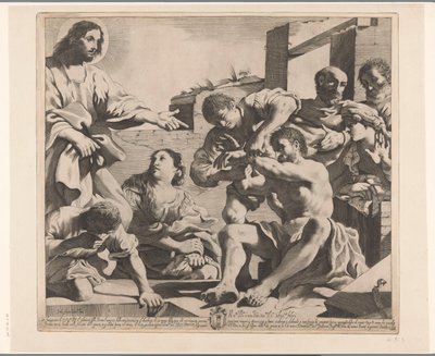 Ressurreição de Lázaro de Giovanni Battista Pasqualini