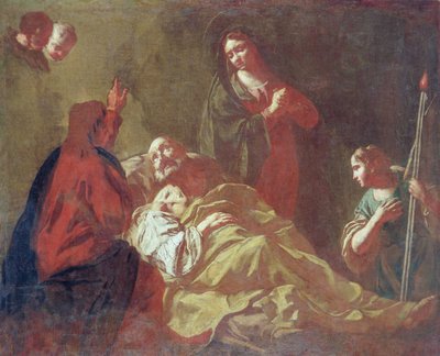 Morte de São José, c.1740 de Giovanni Battista Piazzetta