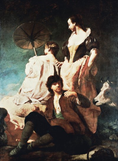 Idyll na costa de Giovanni Battista Piazzetta