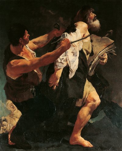 Martírio de São Tiago, de Giovanni Battista Piazzetta de Giovanni Battista Piazzetta