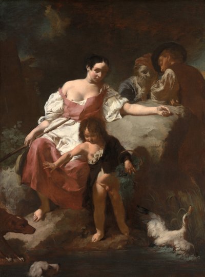 Cena Pastoral, 1740. de Giovanni Battista Piazzetta