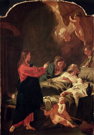 A morte de São José de Giovanni Battista Piazzetta