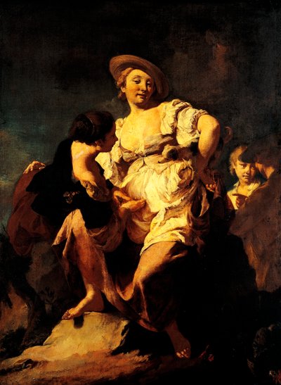 O adivinho de Giovanni Battista Piazzetta