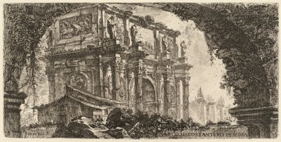 Arco de Constantino de Giovanni Battista Piranesi