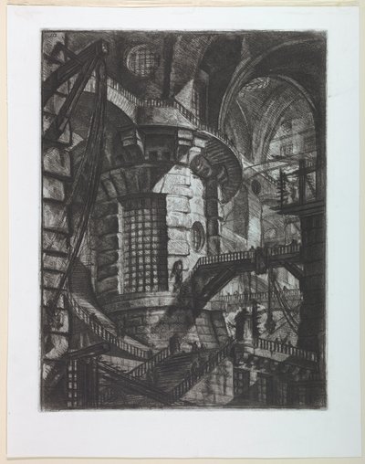Série Prisão, Placa III de Giovanni Battista Piranesi