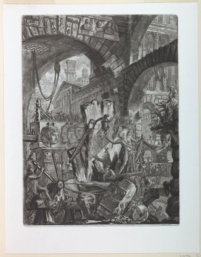 Prisões da Série Placa II de Giovanni Battista Piranesi