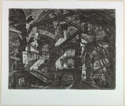 Série Carceri, Placa XIV de Giovanni Battista Piranesi