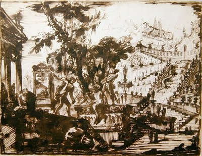 Fantastische Gärten von Giovanni Battista Piranesi