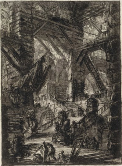 Da série The Imaginary Prisons de Giovanni Battista Piranesi