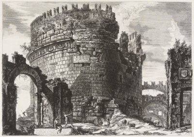 Túmulo de Cecília Metela de Giovanni Battista Piranesi