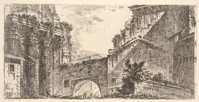 Ilustração 15: Fórum de Augusto Fórum de Augusto, ca. 1748 de Giovanni Battista Piranesi