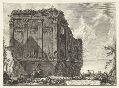 Tempel van Salus bij Roma
Tempio antico volgarmente detto della Salute su la Via d
