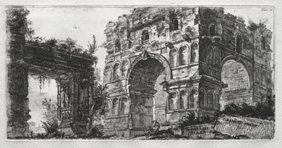 Tempio di Diana von Giovanni Battista Piranesi