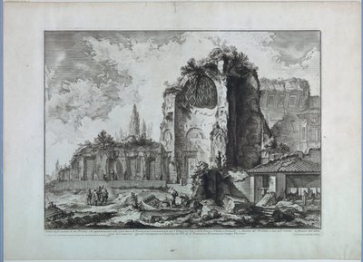 Templo de Vênus em Roma de Giovanni-Battista Piranesi