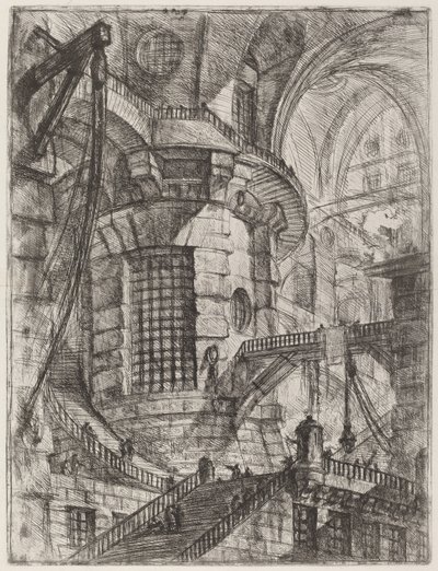 A Torre Redonda de Giovanni Battista Piranesi