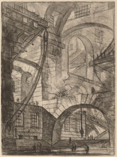 O fogo fumegante de Giovanni Battista Piranesi