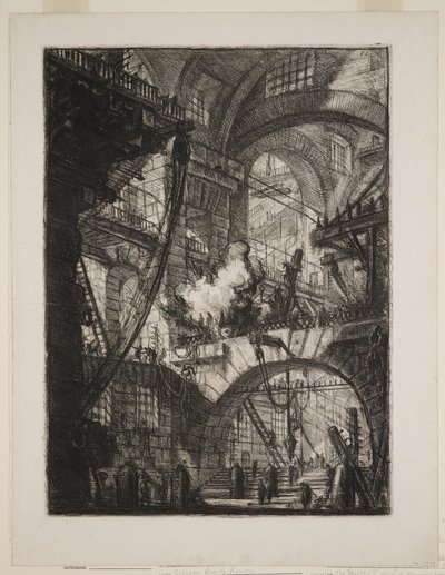O fogo fumegante de Giovanni Battista Piranesi