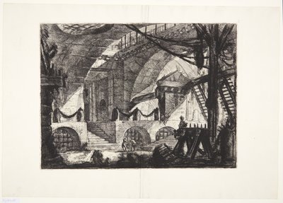 O cavalete de Giovanni Battista Piranesi