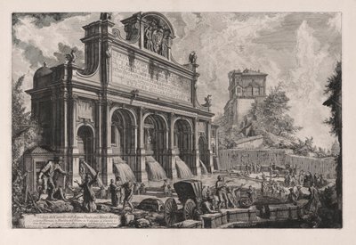 Vista do Castelo do de Giovanni-Battista Piranesi