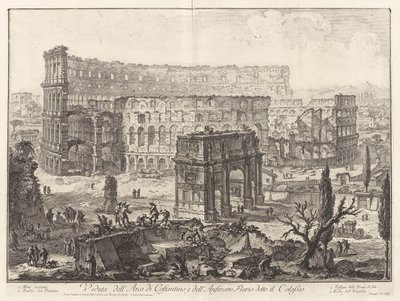 Vista do de Giovanni-Battista Piranesi