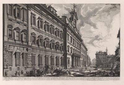 Vista da Grande Cúria Innocenziana de Giovanni-Battista Piranesi