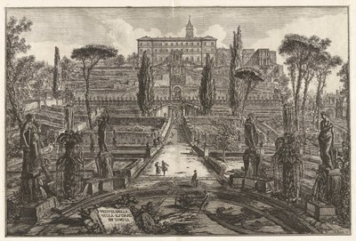 Vista da Vila d de Giovanni-Battista Piranesi