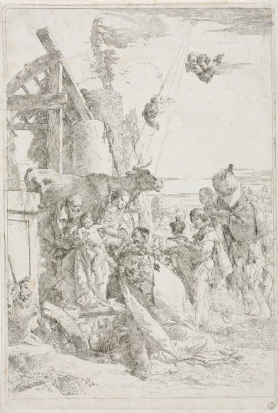 Adoração dos Magos de Giovanni Battista Tiepolo