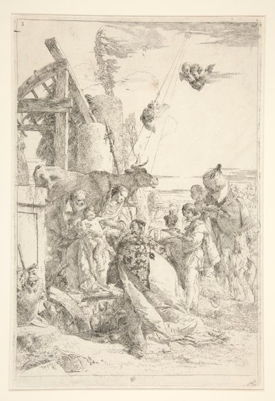 Adoração dos Magos de Giovanni Battista Tiepolo