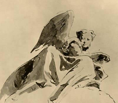 Anjo, c1753-1762, 1928 de Giovanni Battista Tiepolo