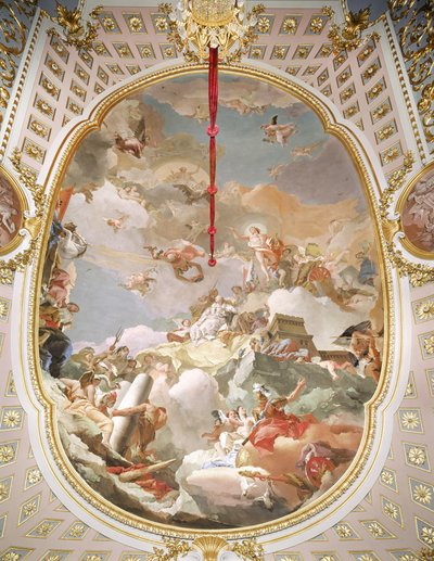 Apoteose da monarquia espanhola de Giovanni Battista Tiepolo