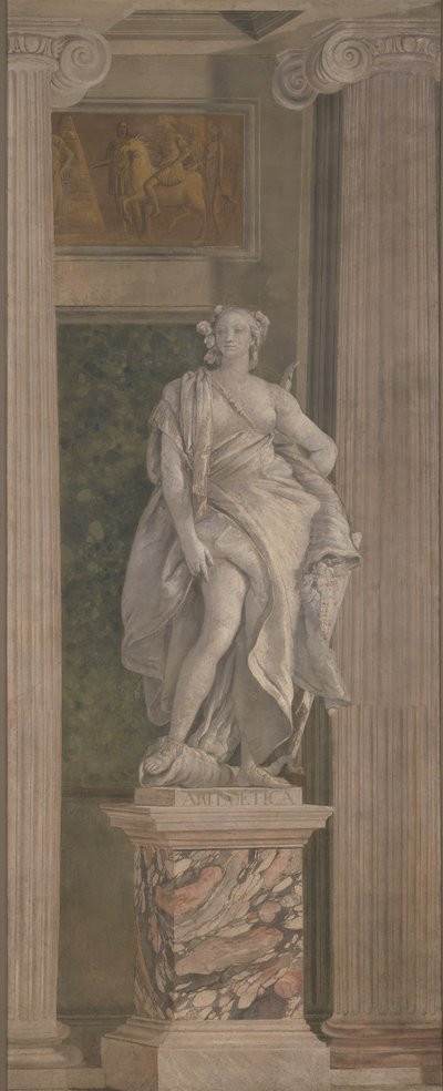 Aritmética, 1760. de Giovanni Battista Tiepolo
