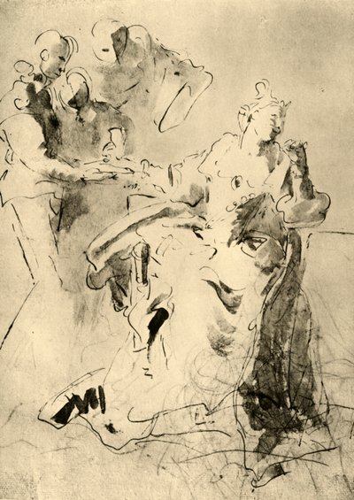 Cleópatra, antes de 1751, 1928 de Giovanni Battista Tiepolo