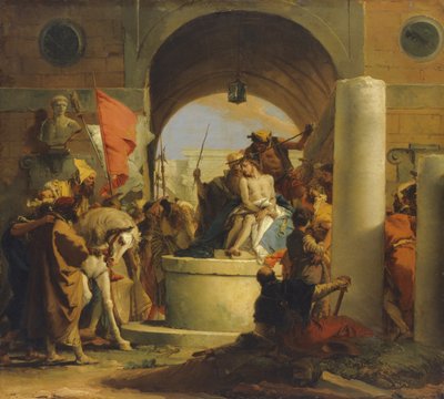 Coroa de espinhos de Giovanni Battista Tiepolo