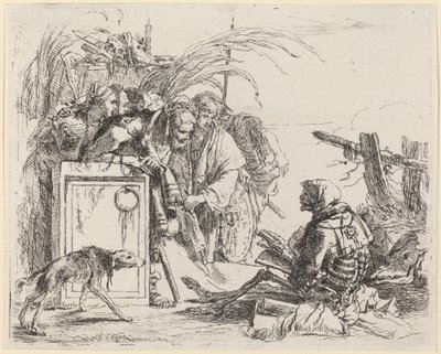 Público que dá a morte de Giovanni Battista Tiepolo