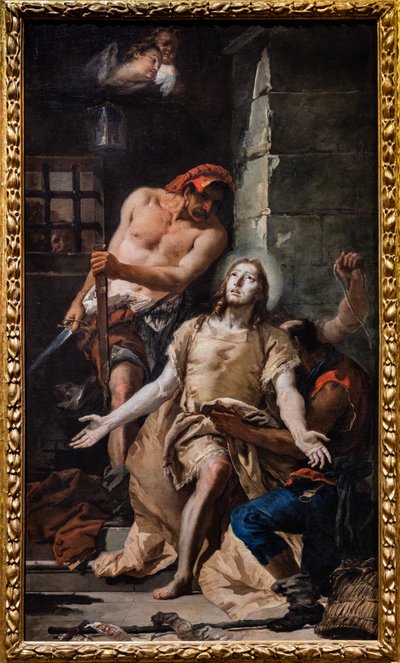 Decolação de São João Batista de Giovanni Battista Tiepolo