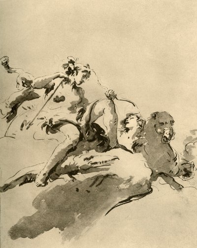 Diana, meados do século XVIII, 1928 de Giovanni Battista Tiepolo
