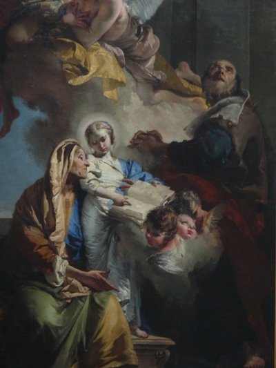 Educação da Virgem de Giovanni Battista Tiepolo
