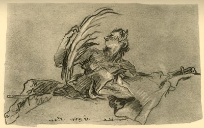 Fauno Feminino, c1761, 1928 de Giovanni Battista Tiepolo