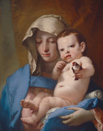 Madona do Pintassilgo de Giovanni Battista Tiepolo