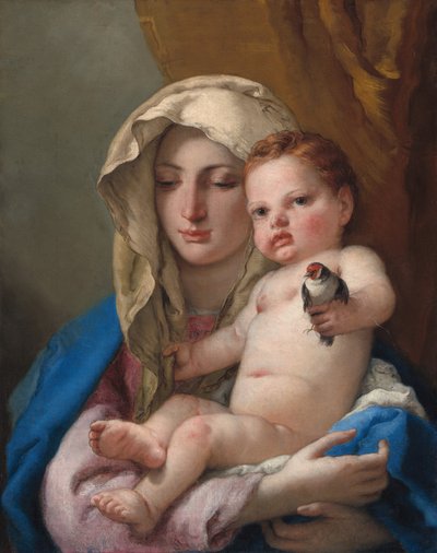 Madona do Pintassilgo de Giovanni Battista Tiepolo