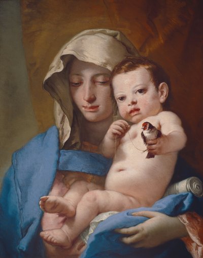 Madonna do Pintassilgo, c. 17671770. de Giovanni Battista Tiepolo