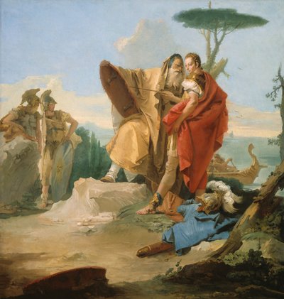 Rinaldo e o Mago de Ascalon de Giovanni Battista Tiepolo