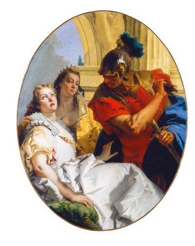 Cena da história antiga de Giovanni Battista Tiepolo