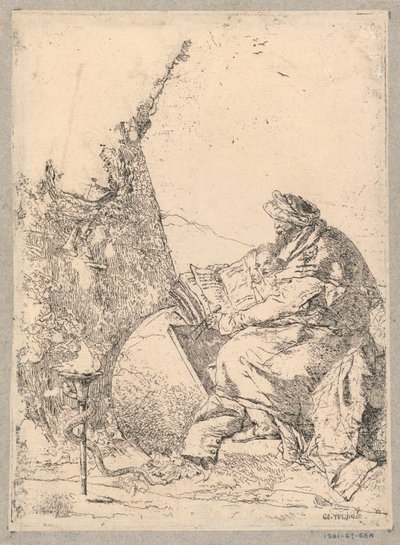 piadas de fantasia de Giovanni Battista Tiepolo