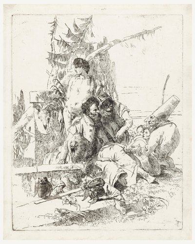 piadas de fantasia de Giovanni Battista Tiepolo