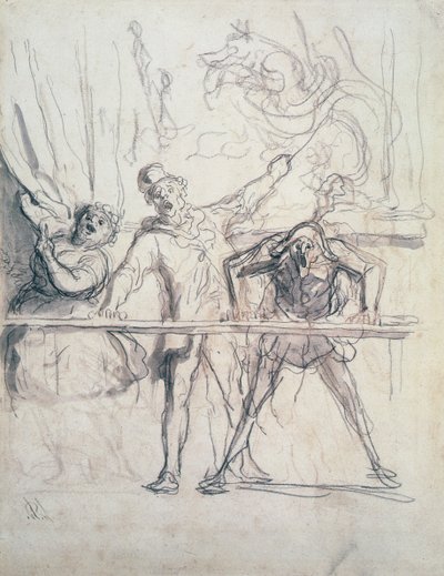 Estudo, século XVIII. de Giovanni Battista Tiepolo