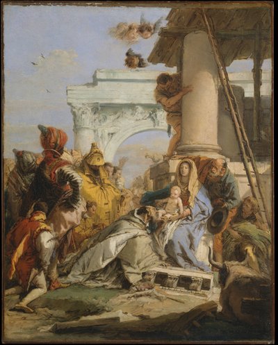A Adoração dos Reis Magos de Giovanni Battista Tiepolo